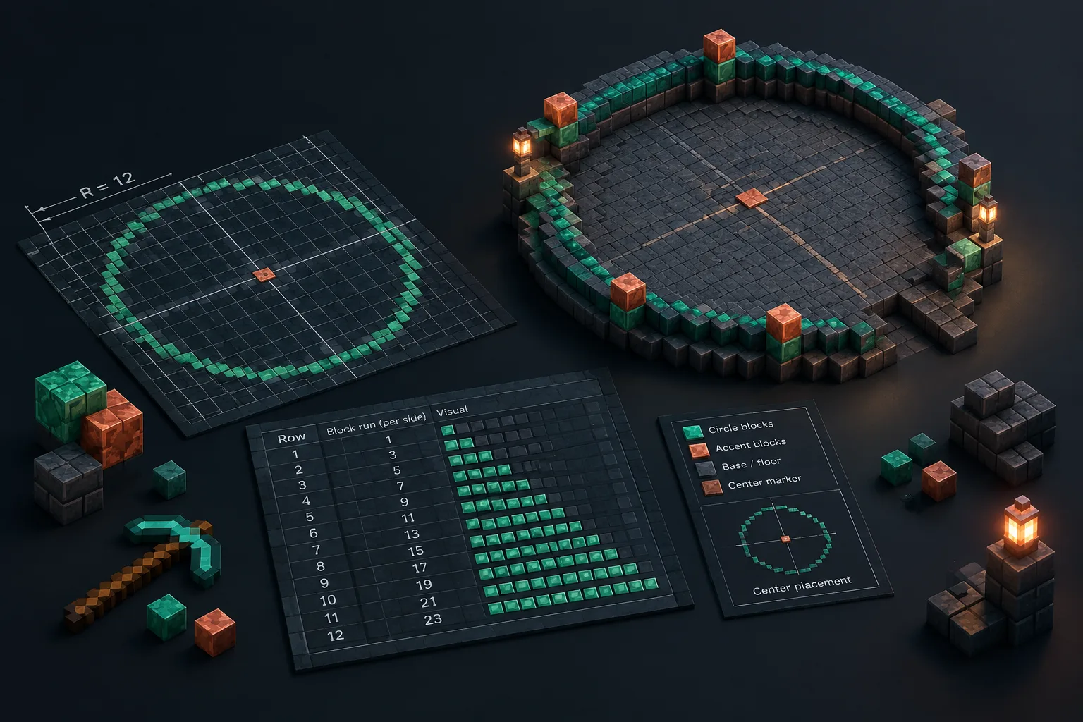 An isometric voxel-style illustration